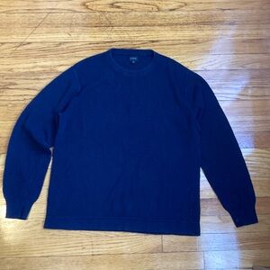 J Crew Navy Blue Sweater